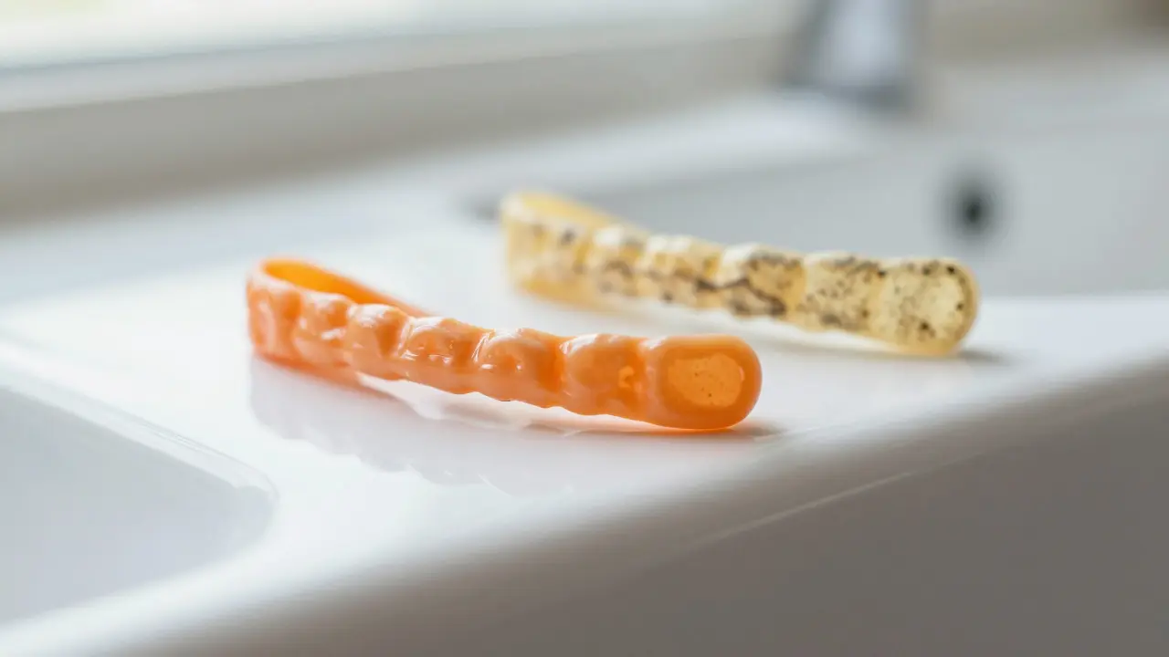Comparison of new and worn-out orthodontic bands